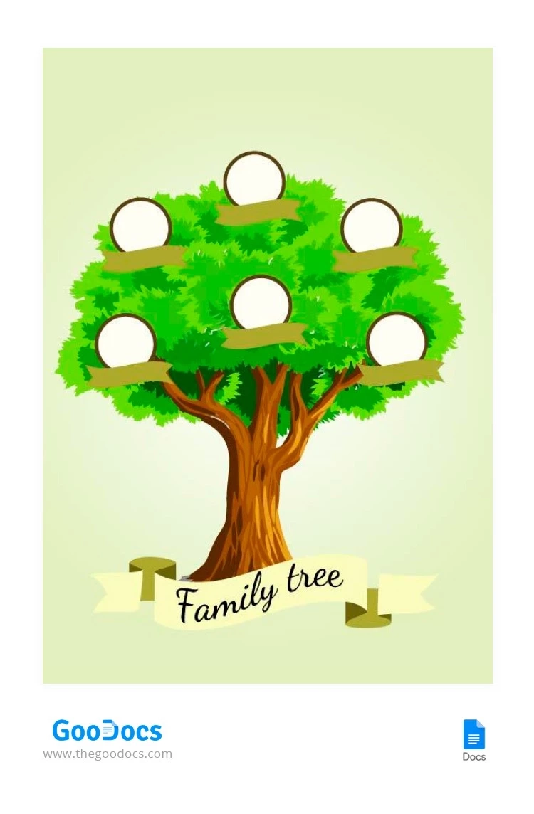 Klassischer Illustrierter Stammbaum Vorlage In Google Docs And 
