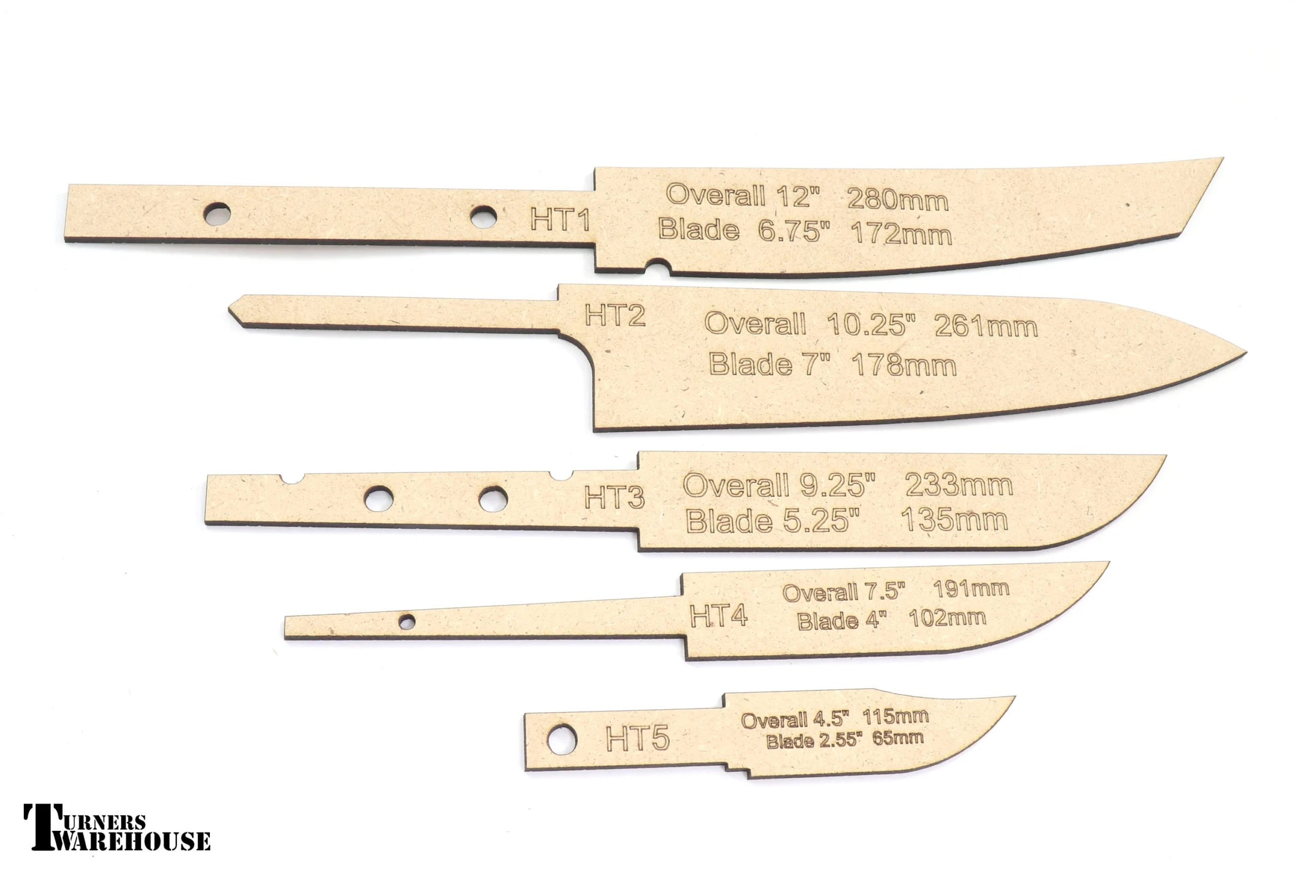 Knife Template Kitchen Knife Hunting Knife Cleaver Hatchet 