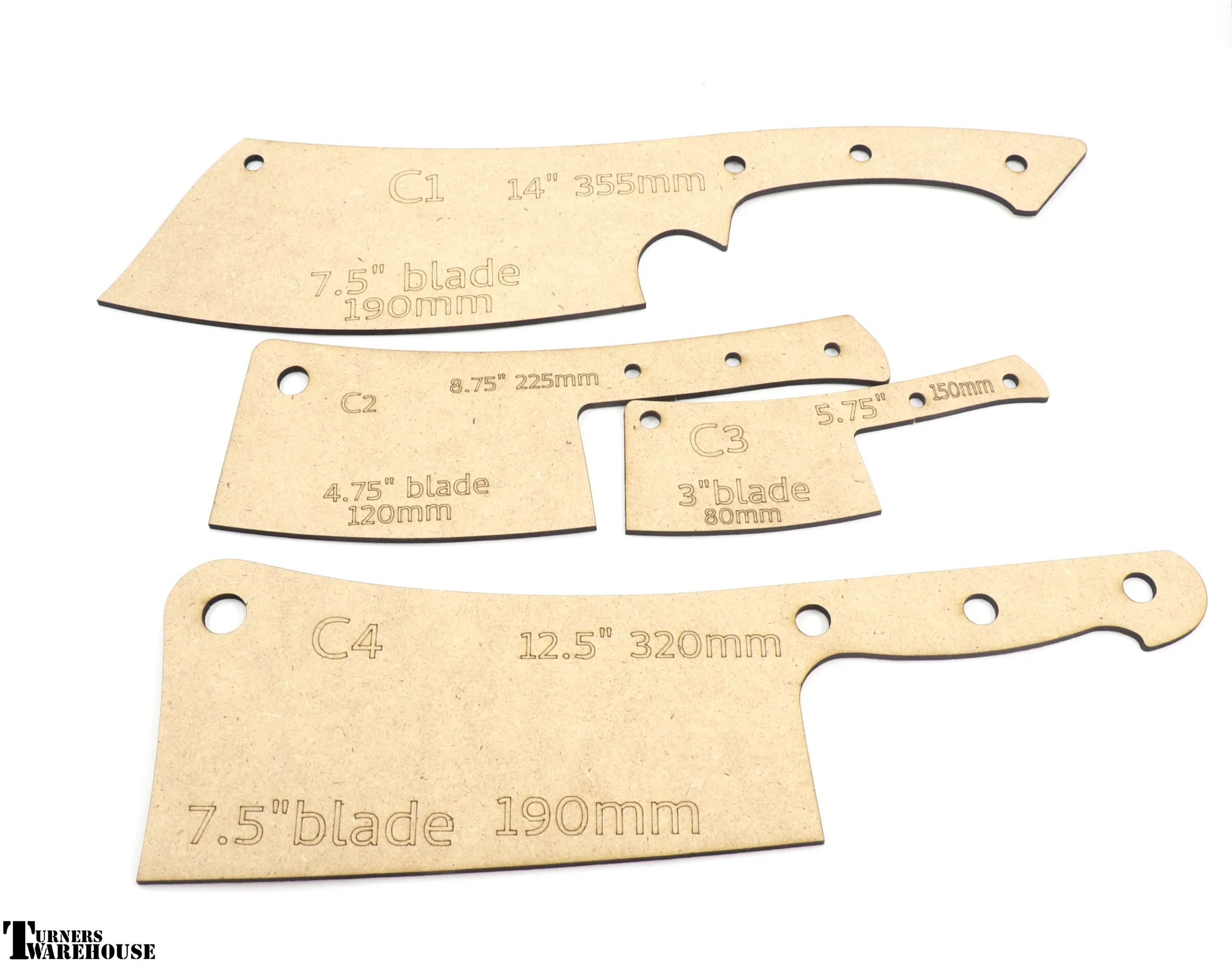 Kitchen Knife Design Templates
