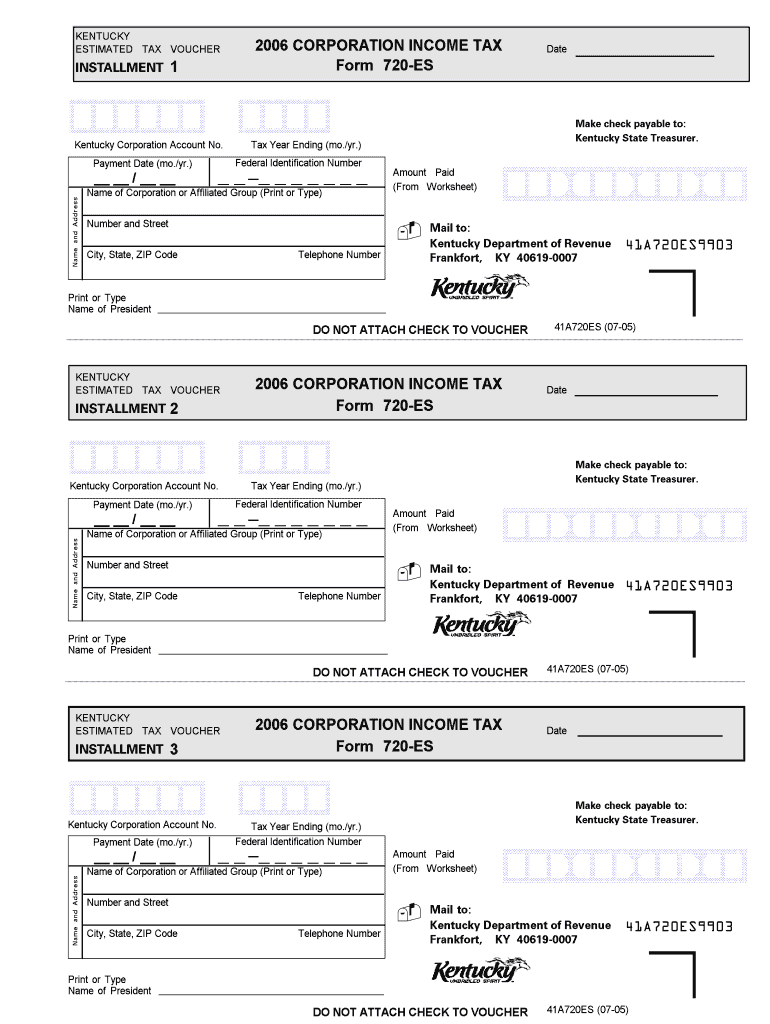 Tax Form 720 Printable
