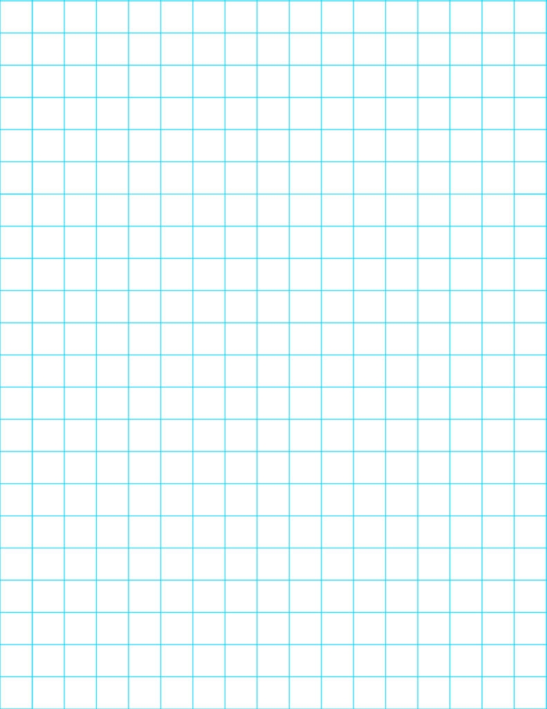 Large Graph Paper Pad 6 Grid Graph Paper 1 8 Squares And 
