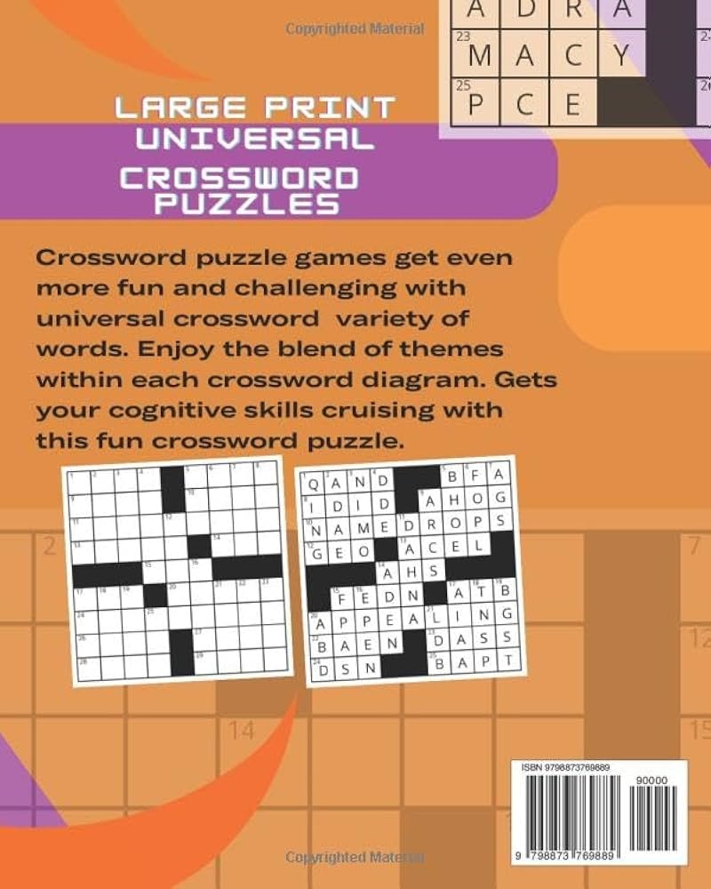 Universal Crossword Puzzle Today Printable