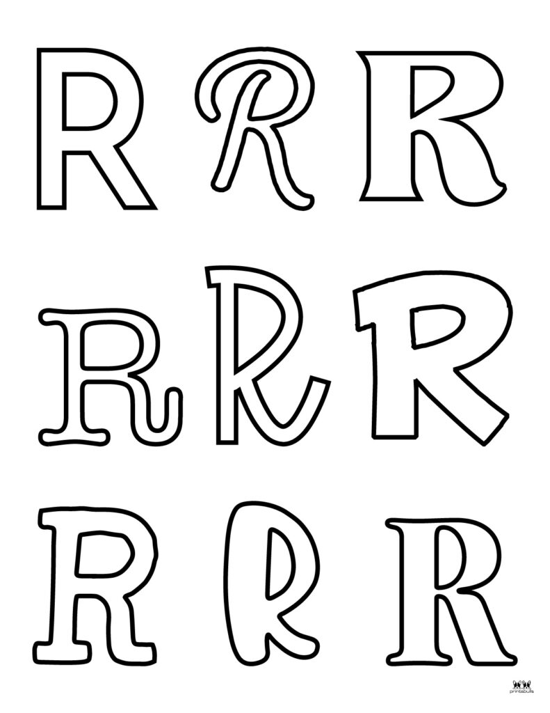 Letter R Worksheets 50 FREE Printables Printabulls