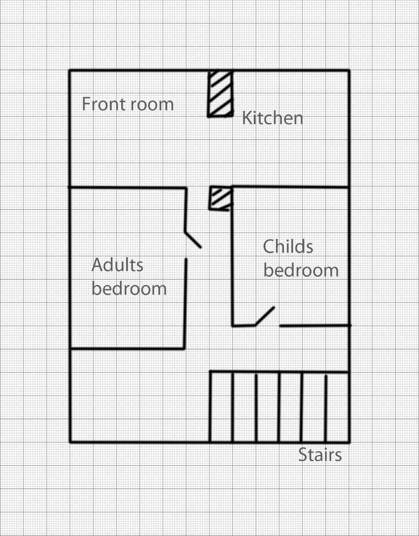 House Plans On Graph Paper