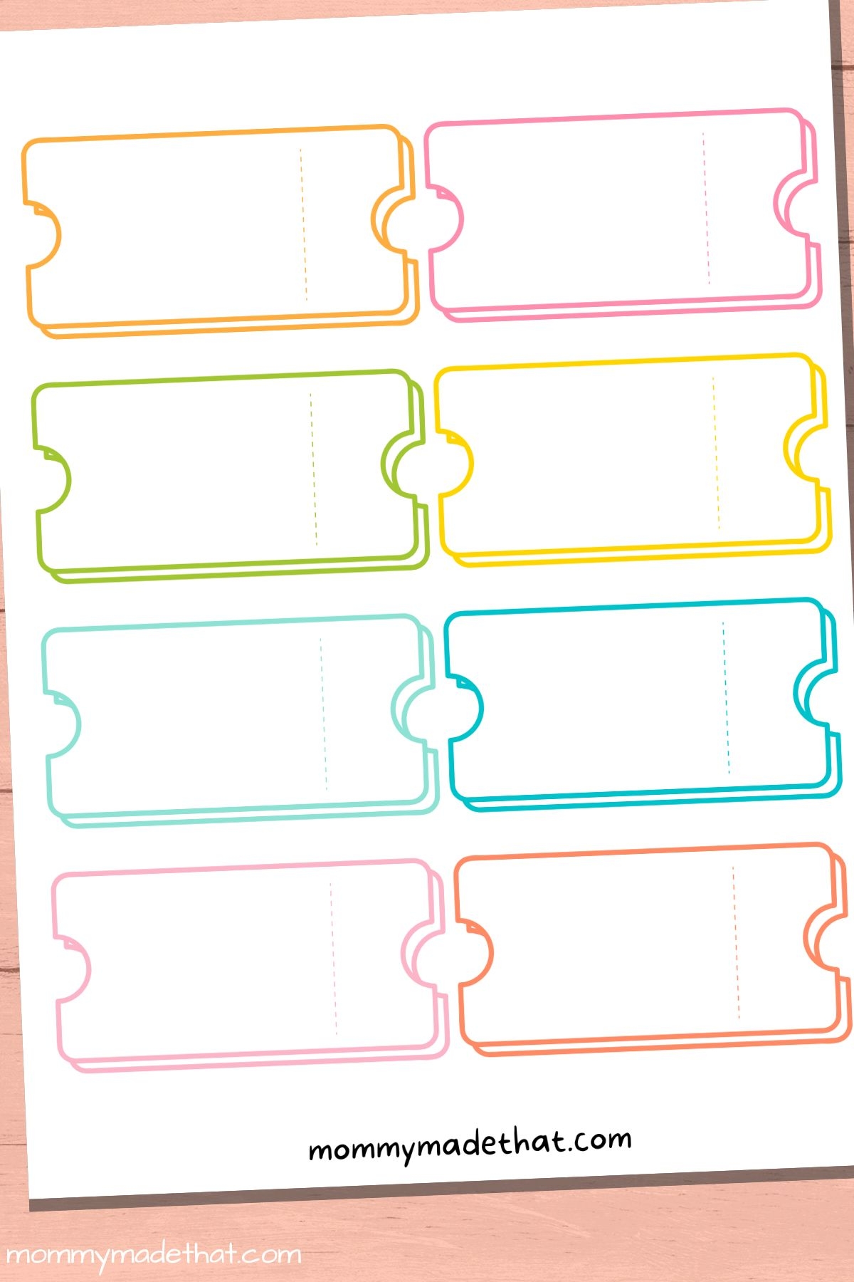 Printable Homemade Coupon Template