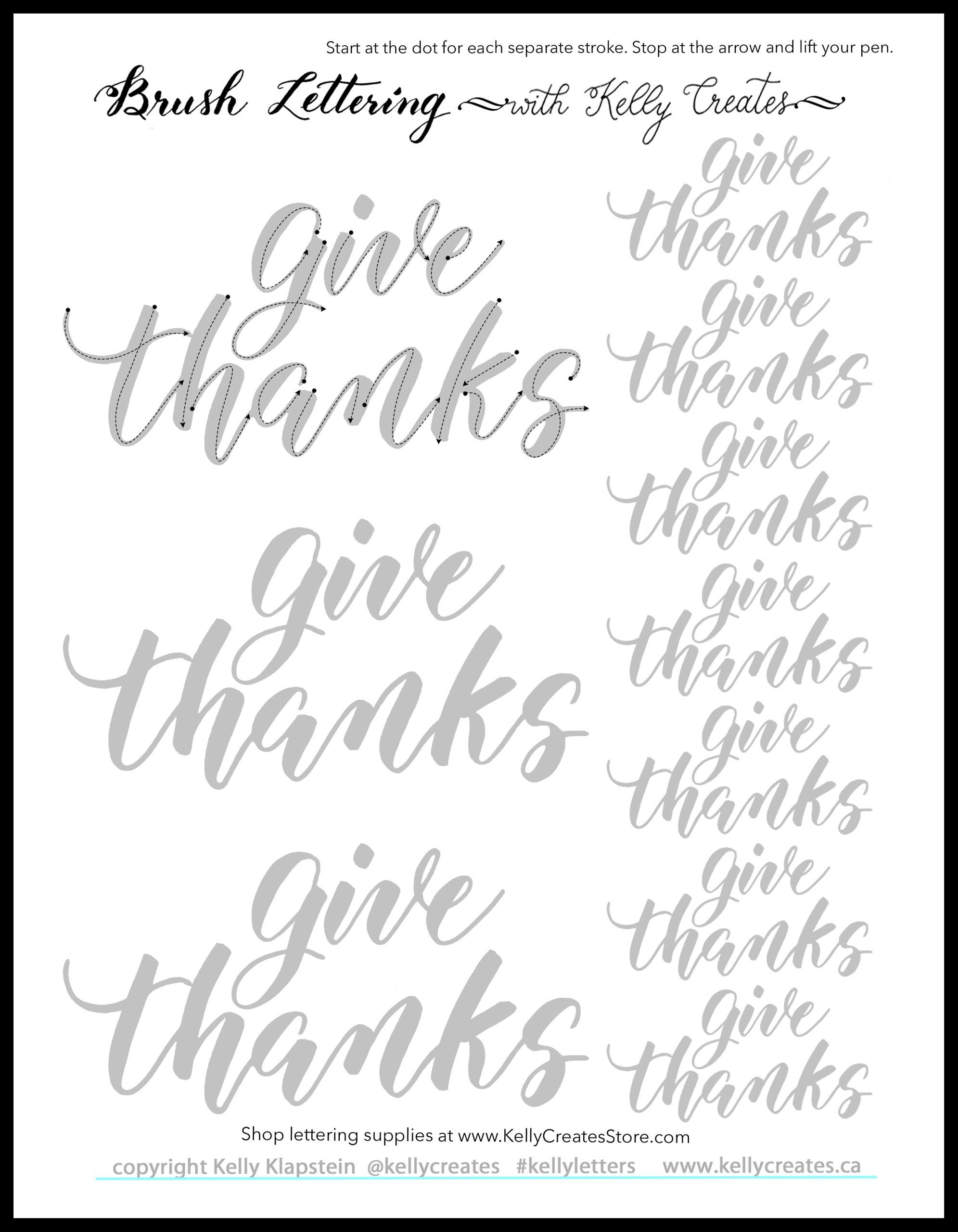 Magic Monday Print A Free Practice Lettering Worksheet Kelly 