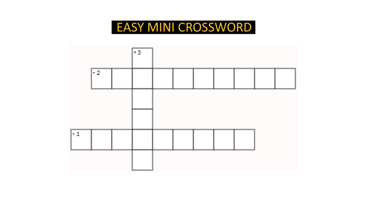 Mini Crossword With Answers June 16 2023