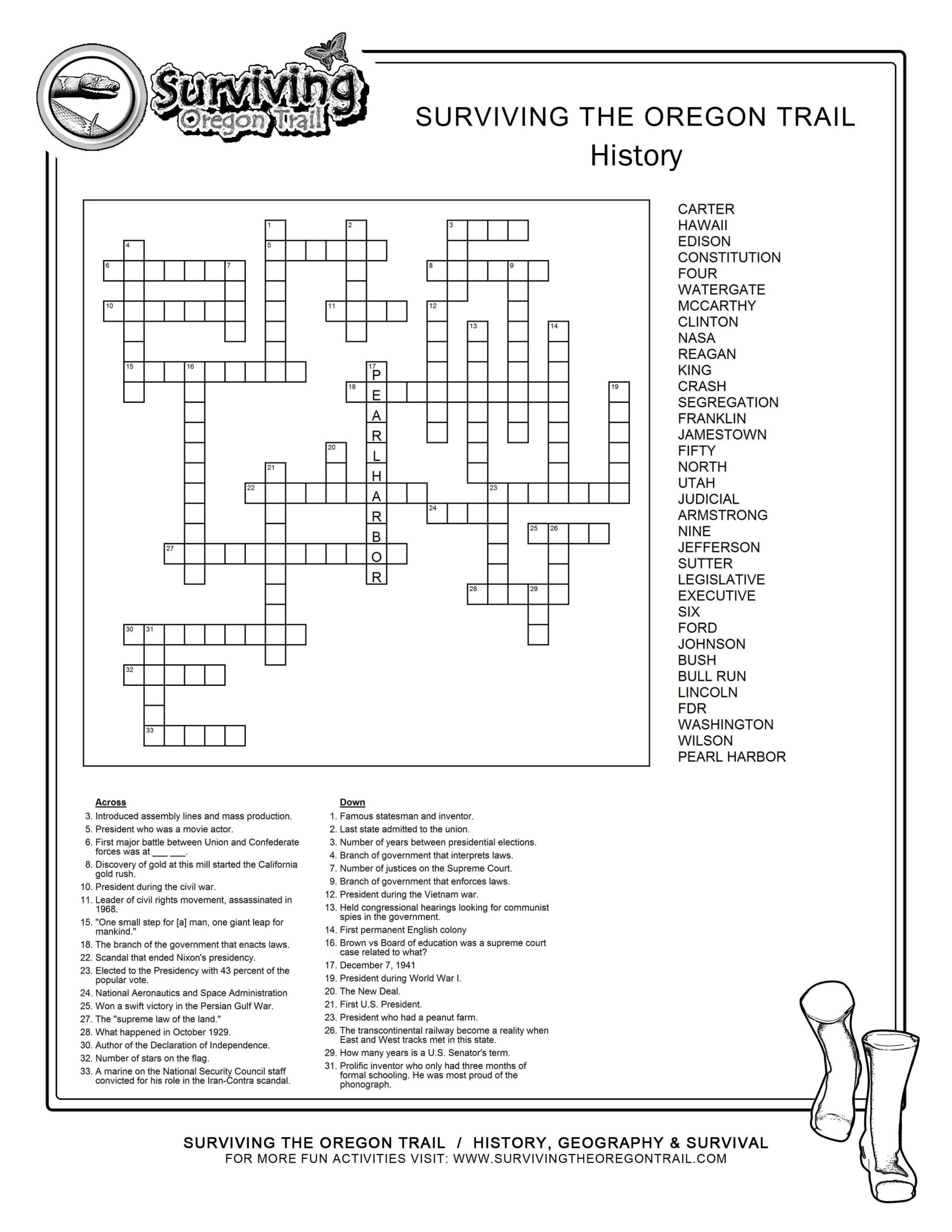 Crossword Puzzles Printable Mirroreyes