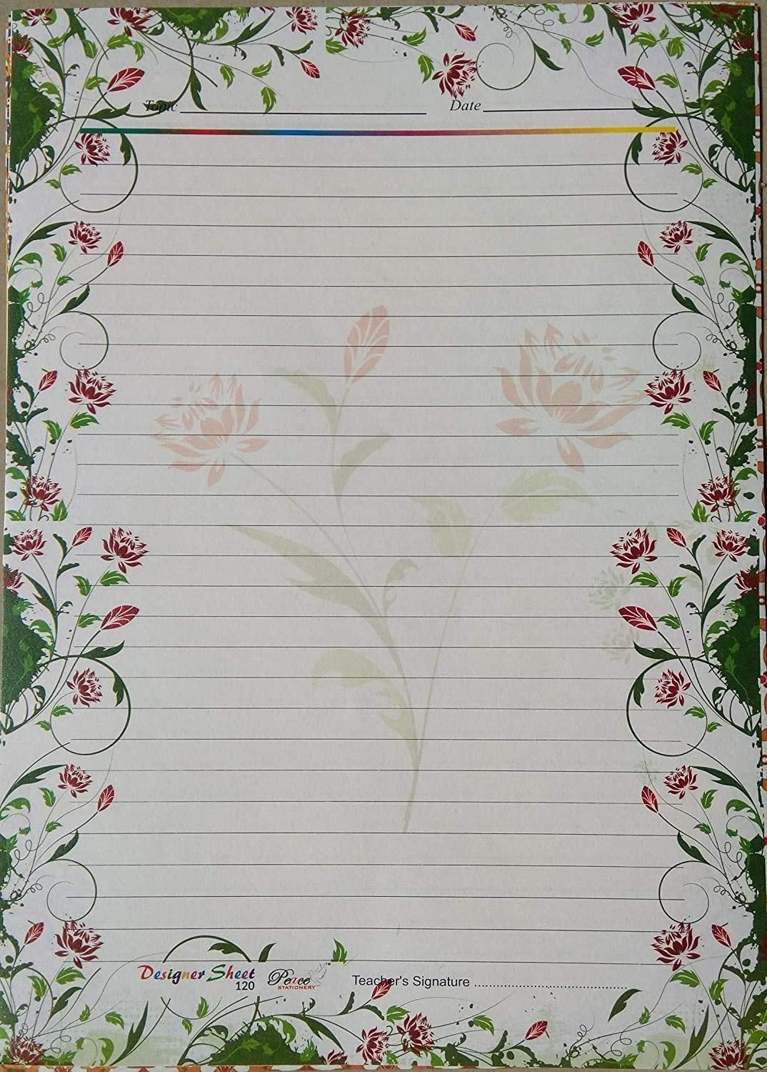 Multicolor Designer Project Paper 20 At 25 pack In New Delhi 