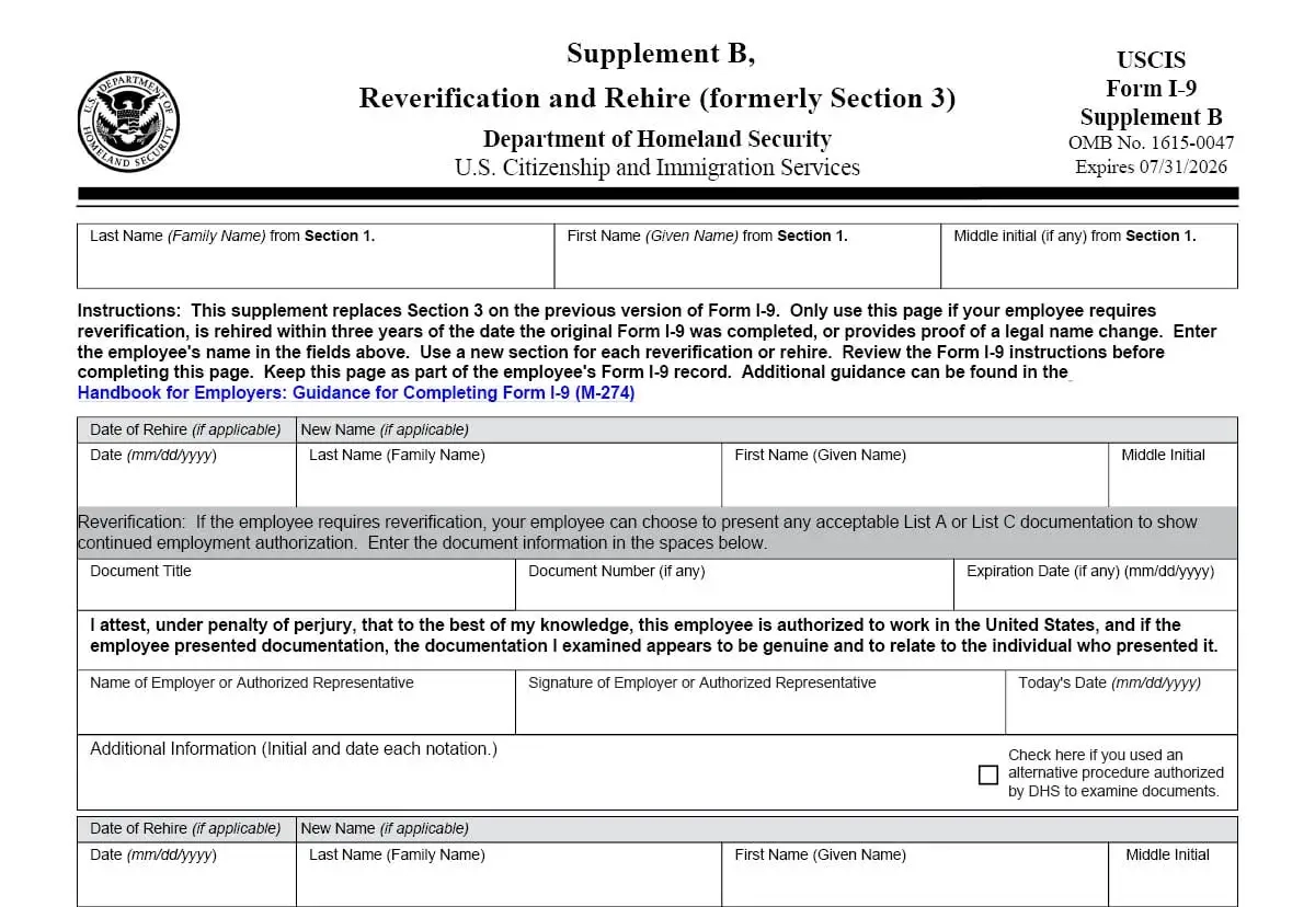 New I 9 Form Everything You Need To Know To Stay In Compliance 