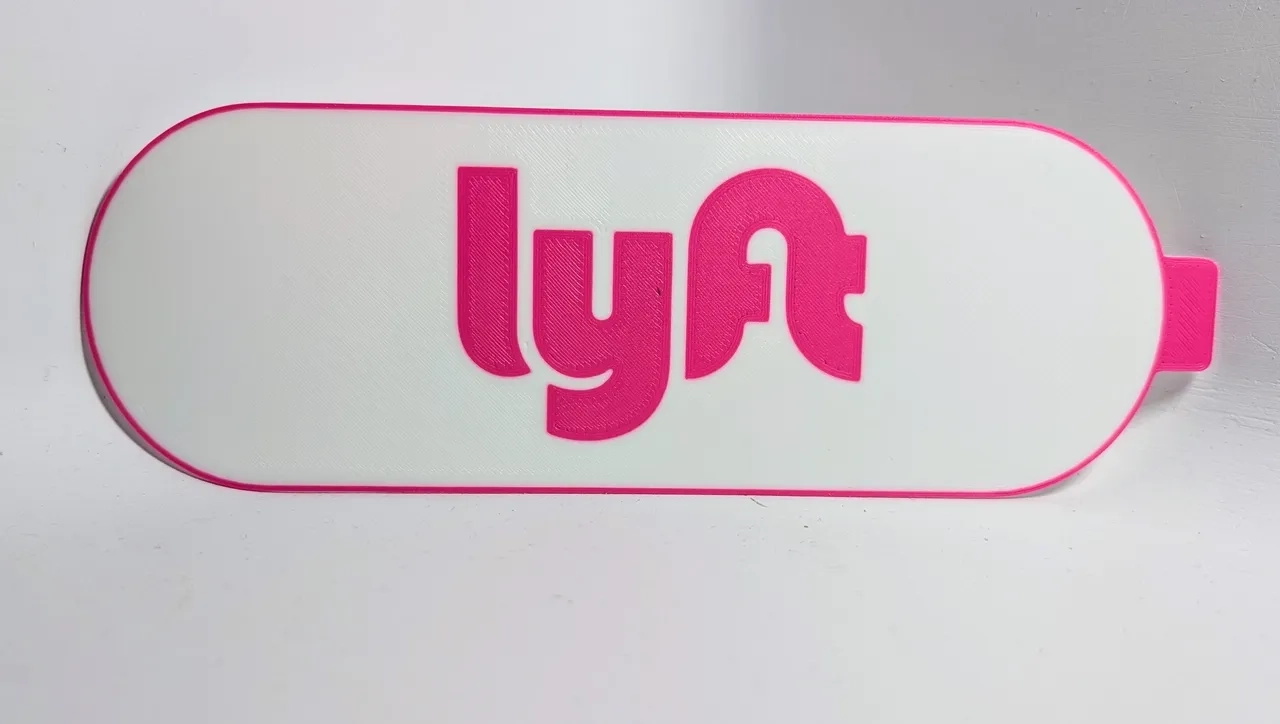 Official Lyft Emblem For Drivers By Petezilla Download Free STL 