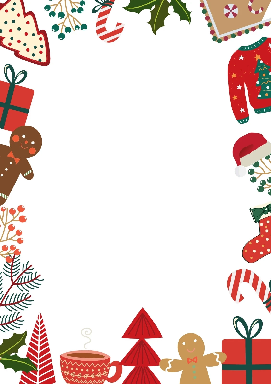 Page 5 Free And Customizable Christmas Templates