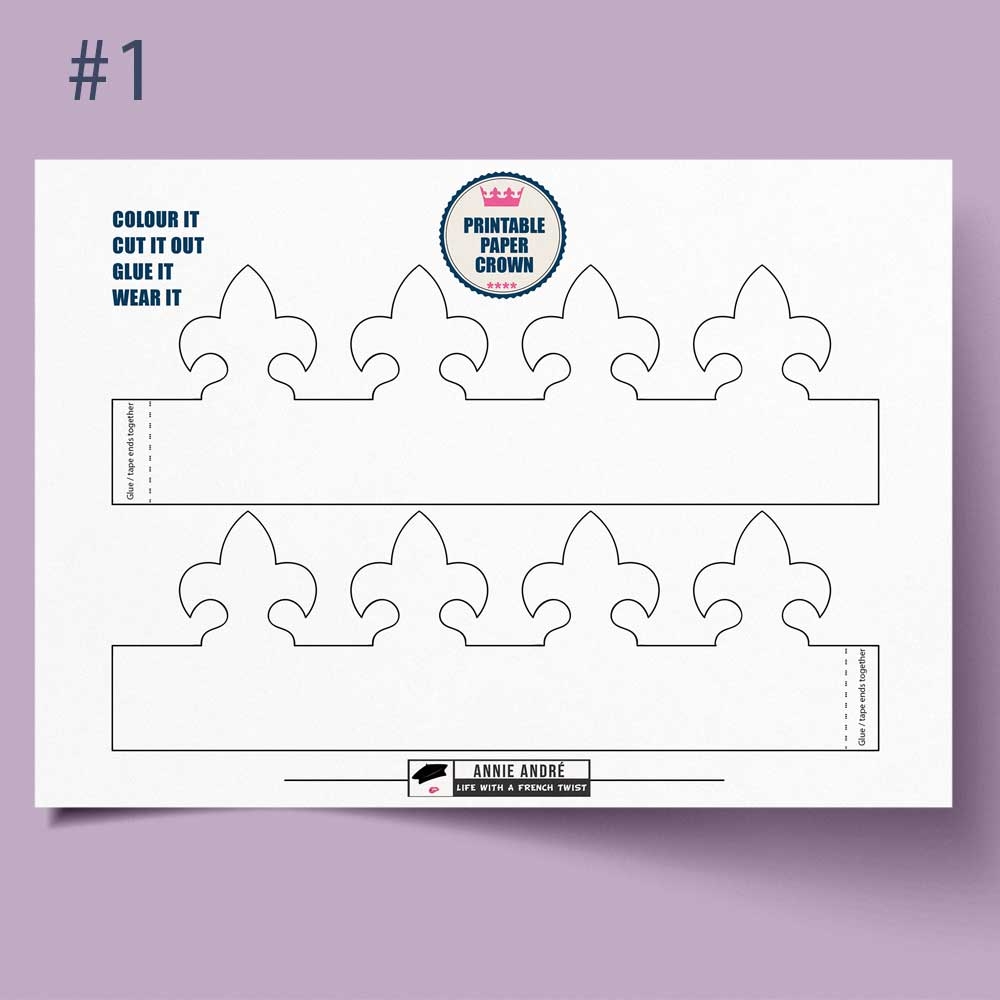 Free Printable Crown Template