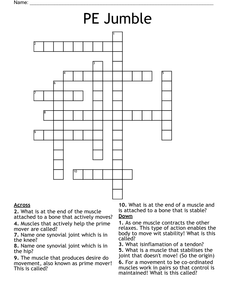 Jumble Crossword Puzzle Solver