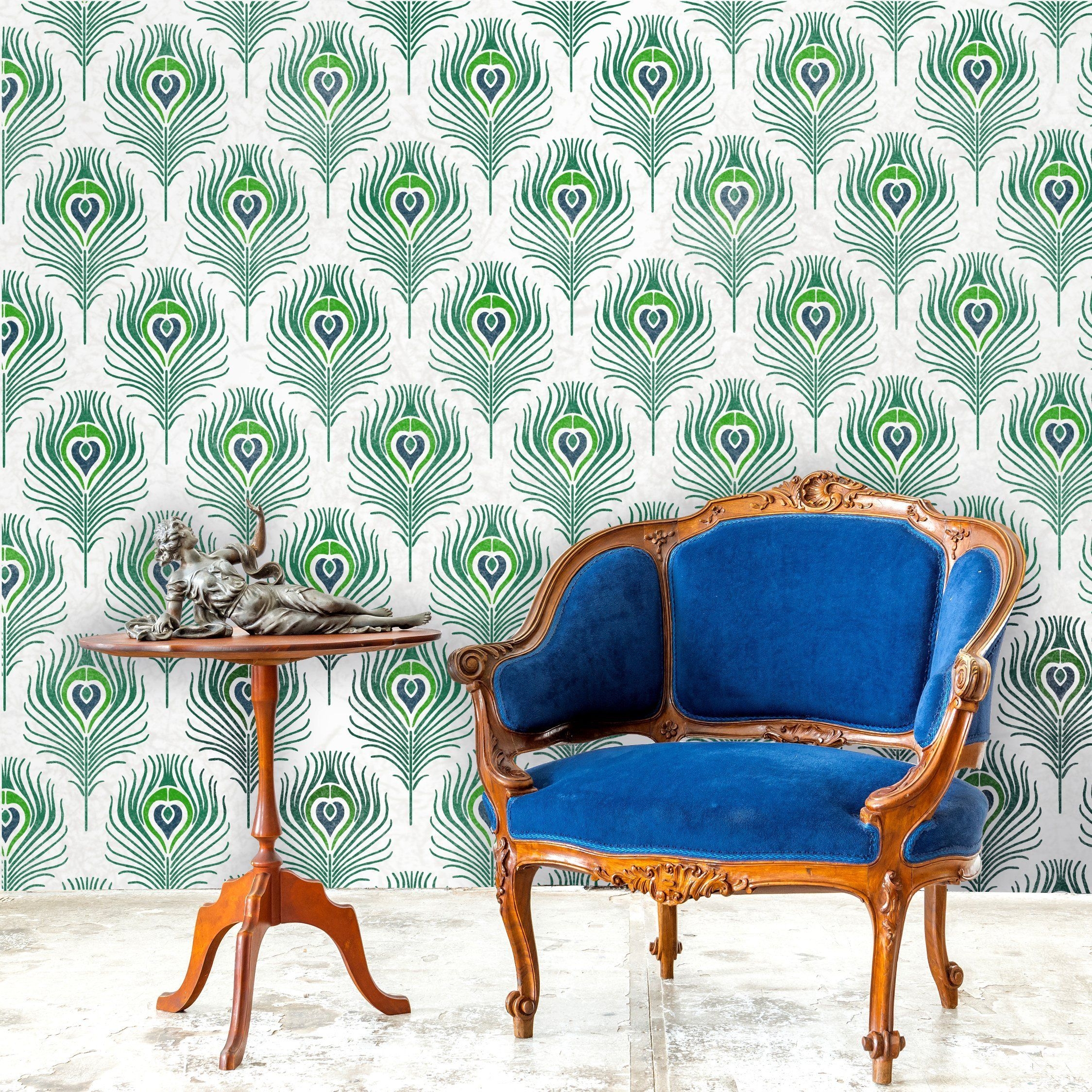 Stencil Art Designs For Walls