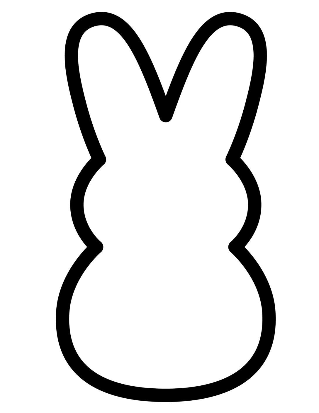 Peeps Printable Template