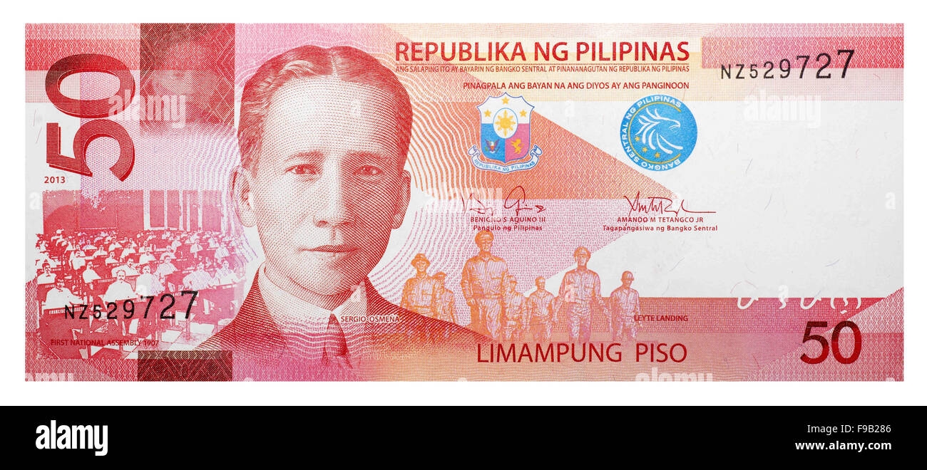 Philippine Money Cut Out Stock Images amp Pictures Alamy