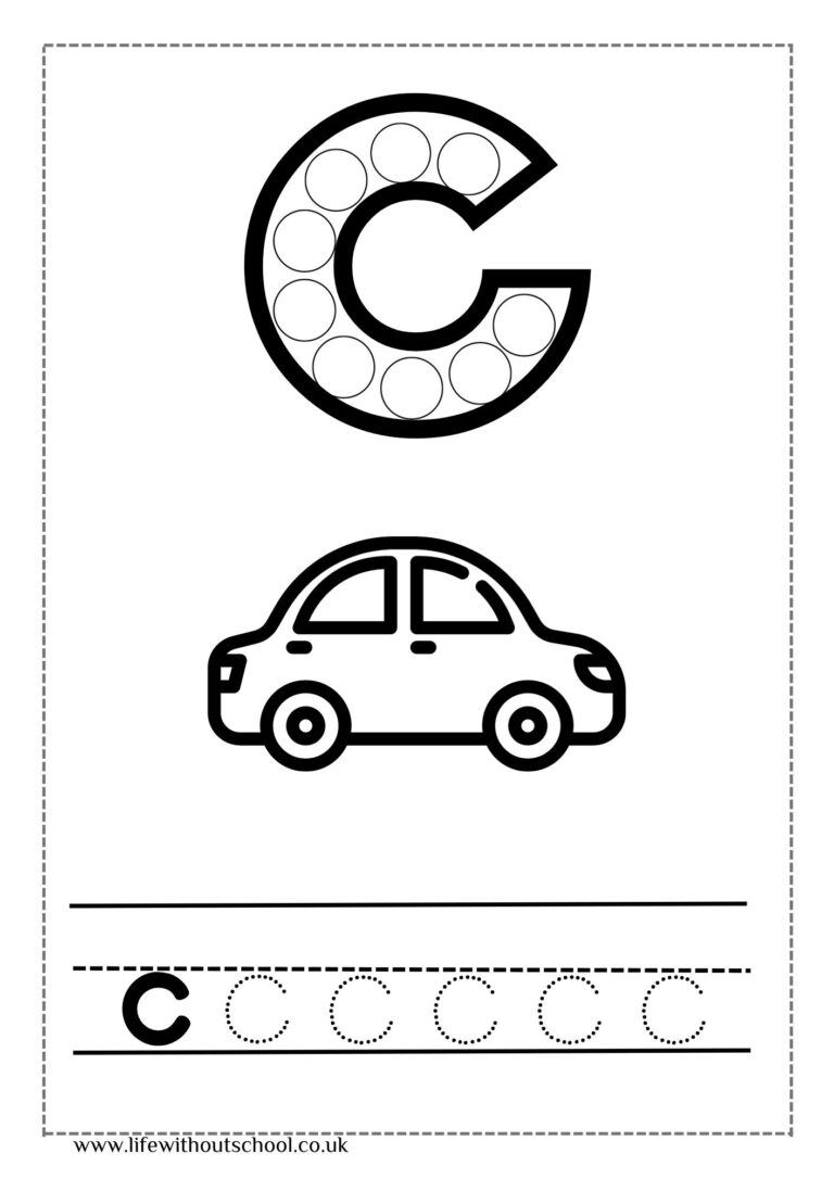 Phonics Worksheets For Preschool Free Printables