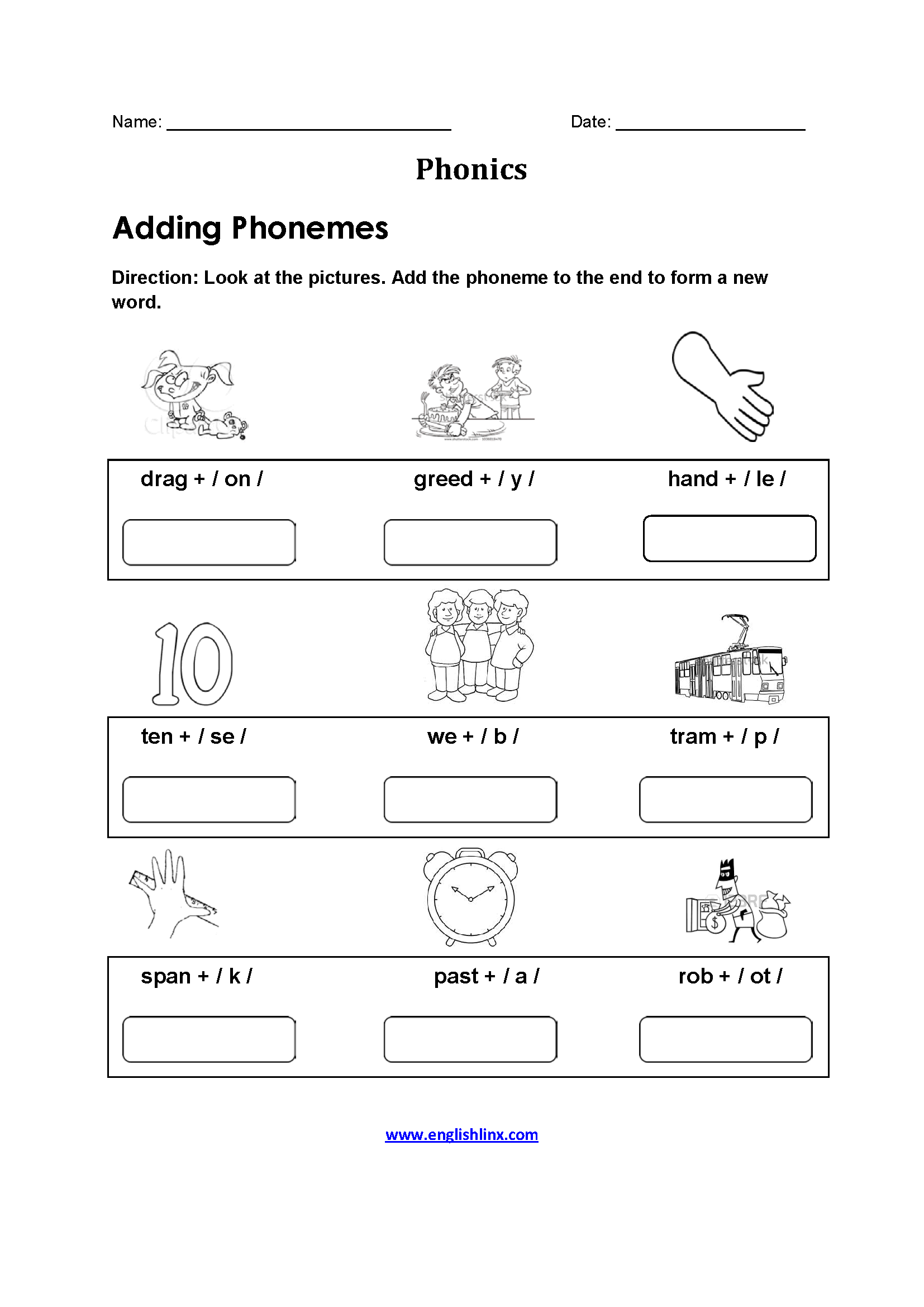 Phonics Worksheets Printable Phonics Vowels And Consonants 