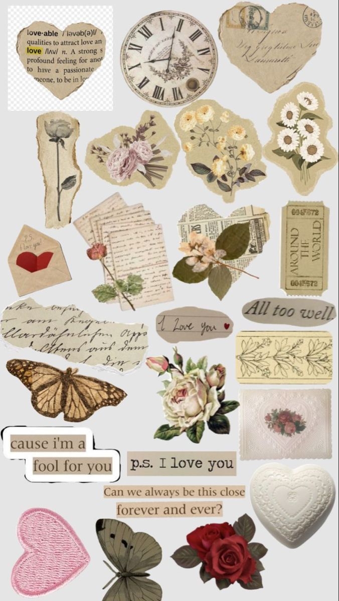 Pin De En Collage Libro De Recortes Imprimibles Vintage 