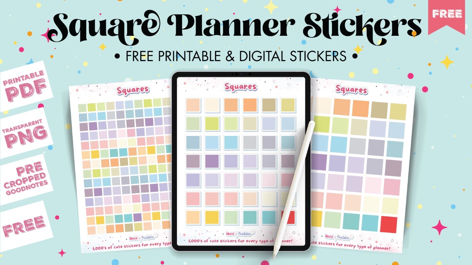 Planner Stickers Digital amp Printable Stickers World Of Printables