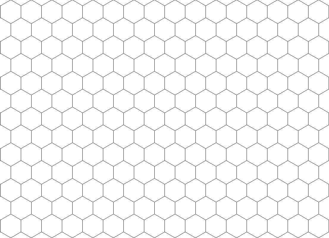 Hex Graph Paper Generator