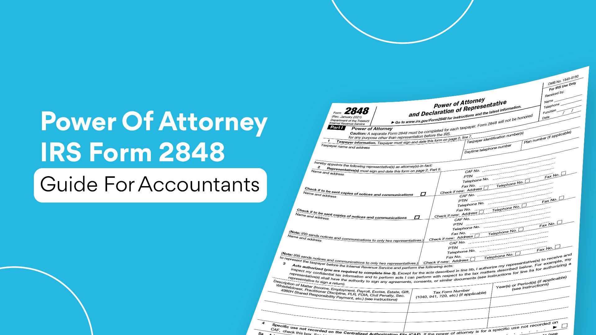 Irs Form 2848 Fax Number