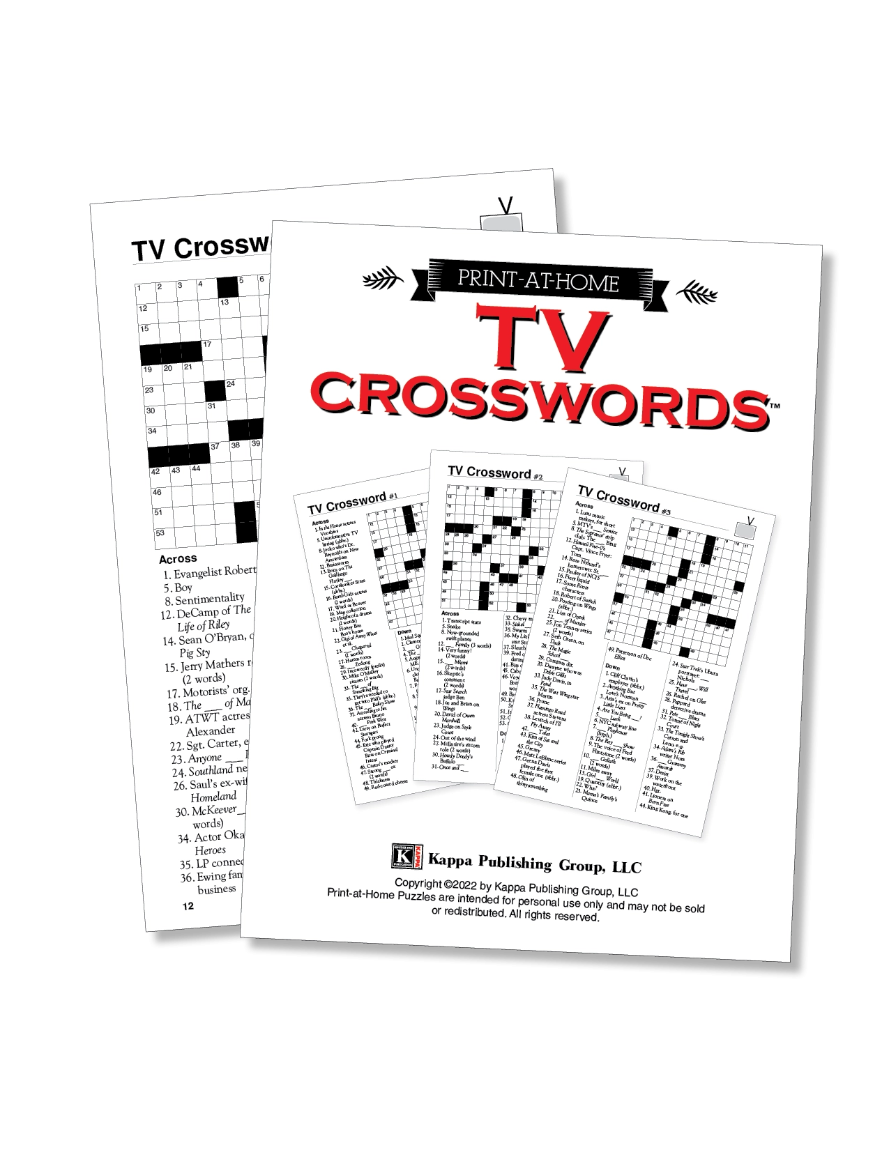 Easy Printable Crossword Puzzles Tv