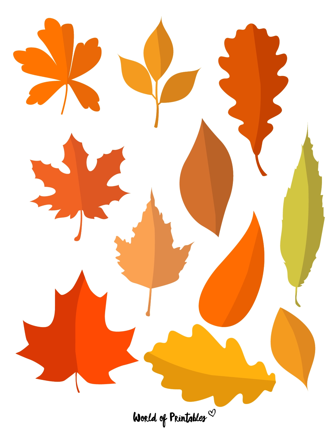 Free Printable Autumn Templates
