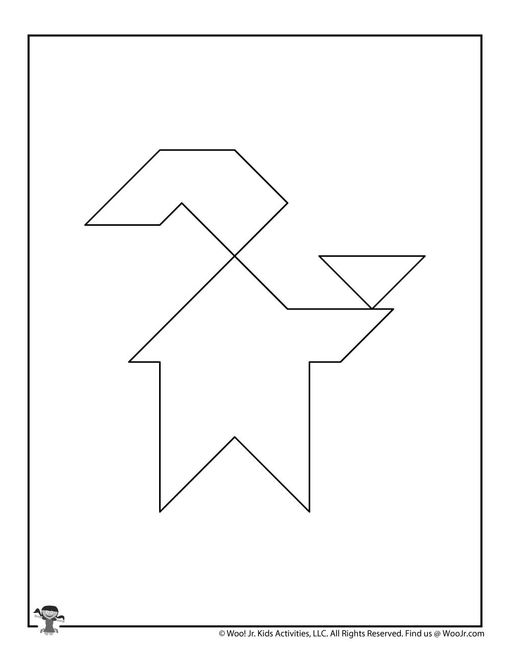 Printable Christmas Tangram Puzzles Woo Jr Kids Activities 