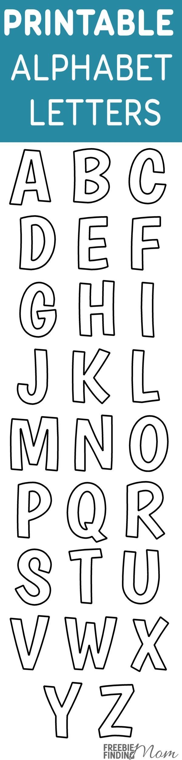 Letters Of Alphabet Printable