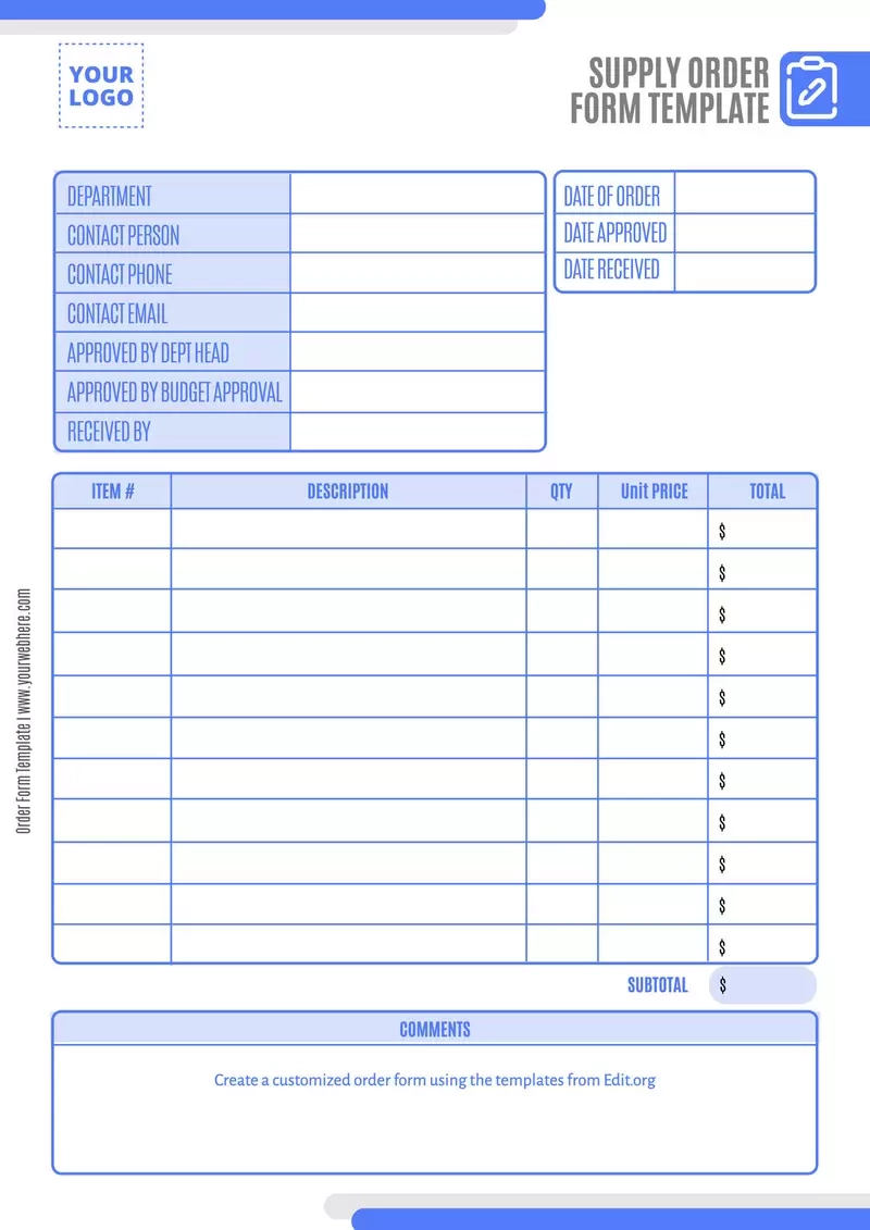 Free Printable Form Generator