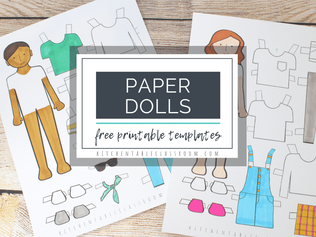 Paper Doll Template Printable