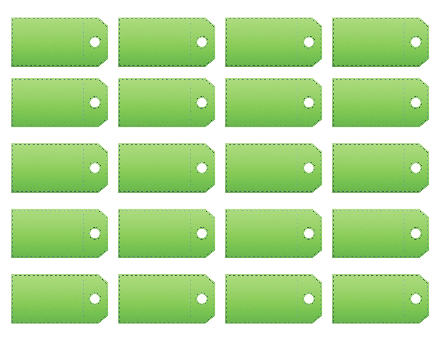 Printable Price Tag Template
