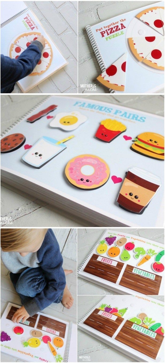 Educational Free Printable Quiet Book Templates