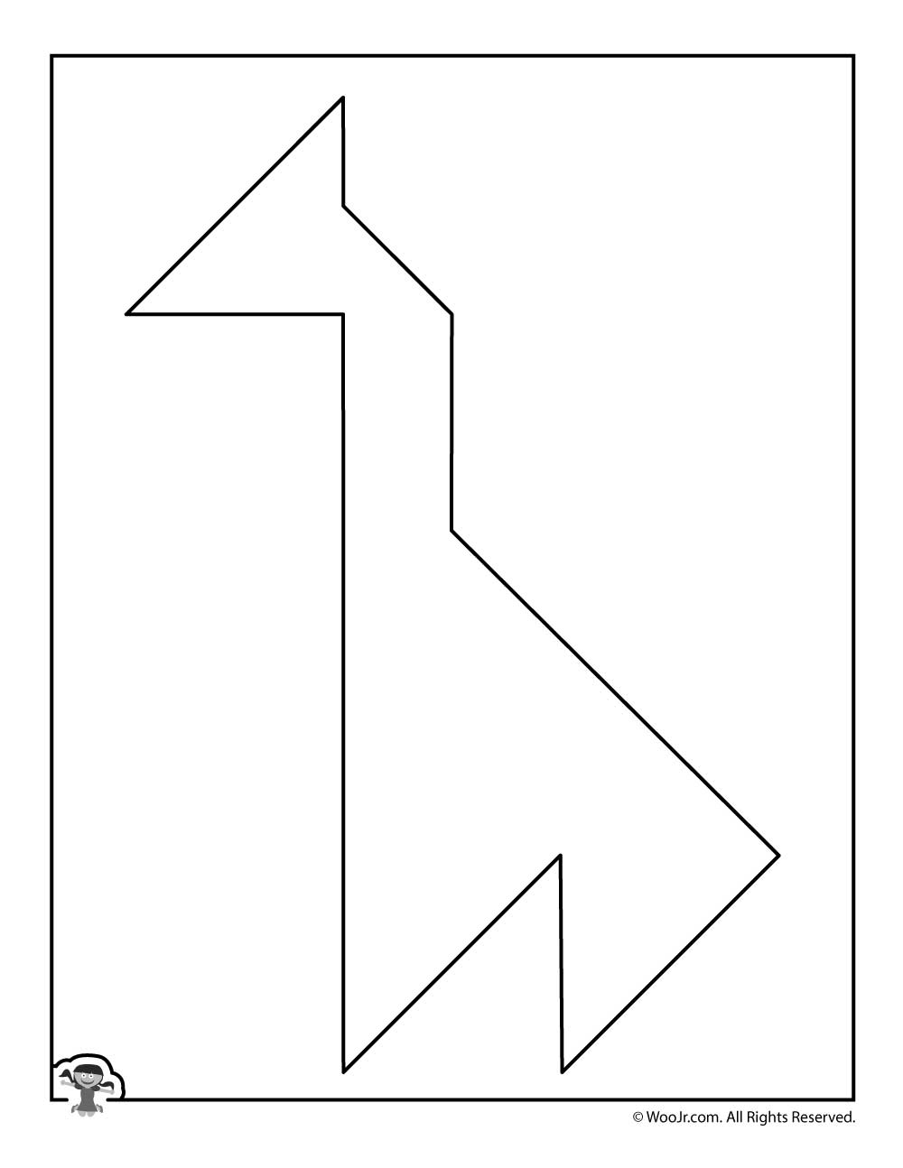 Printable Tangrams Animal Puzzles Woo Jr Kids Activities 