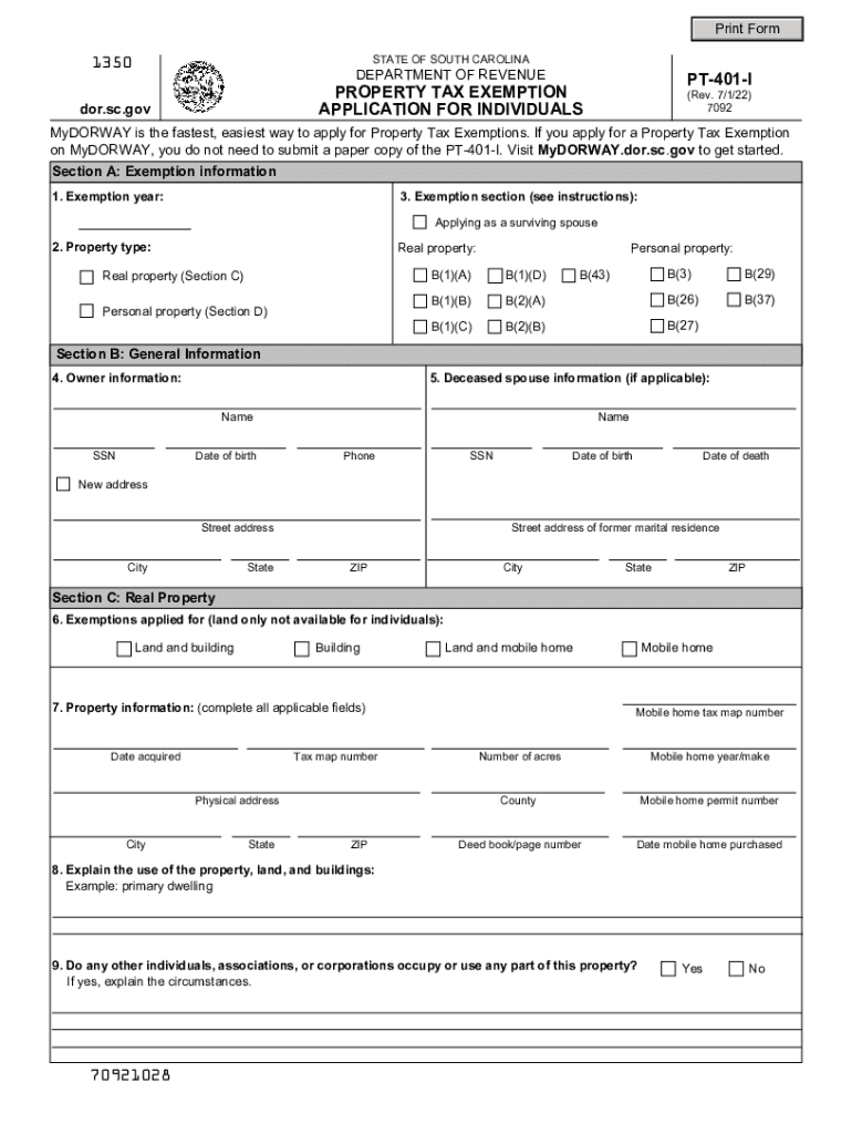 Sc Department Of Revenue Tax Forms