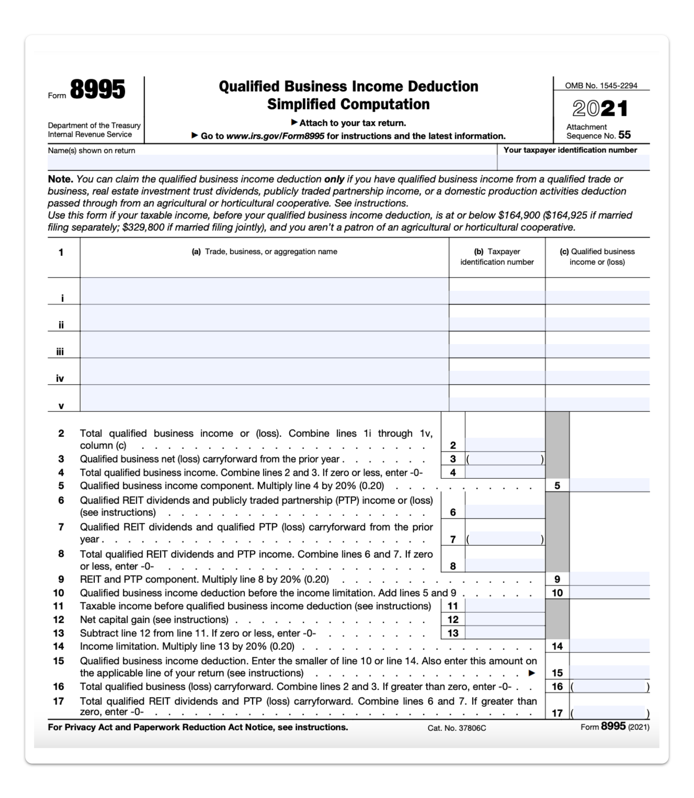 QBI Deduction What It Is Who Qualifies amp How To Take It Hourly 