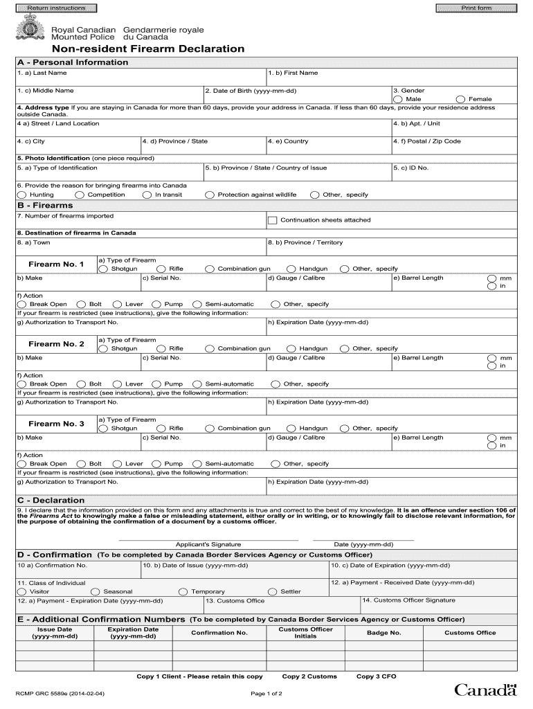 Rcmp 5589 Fill Out amp Sign Online DocHub
