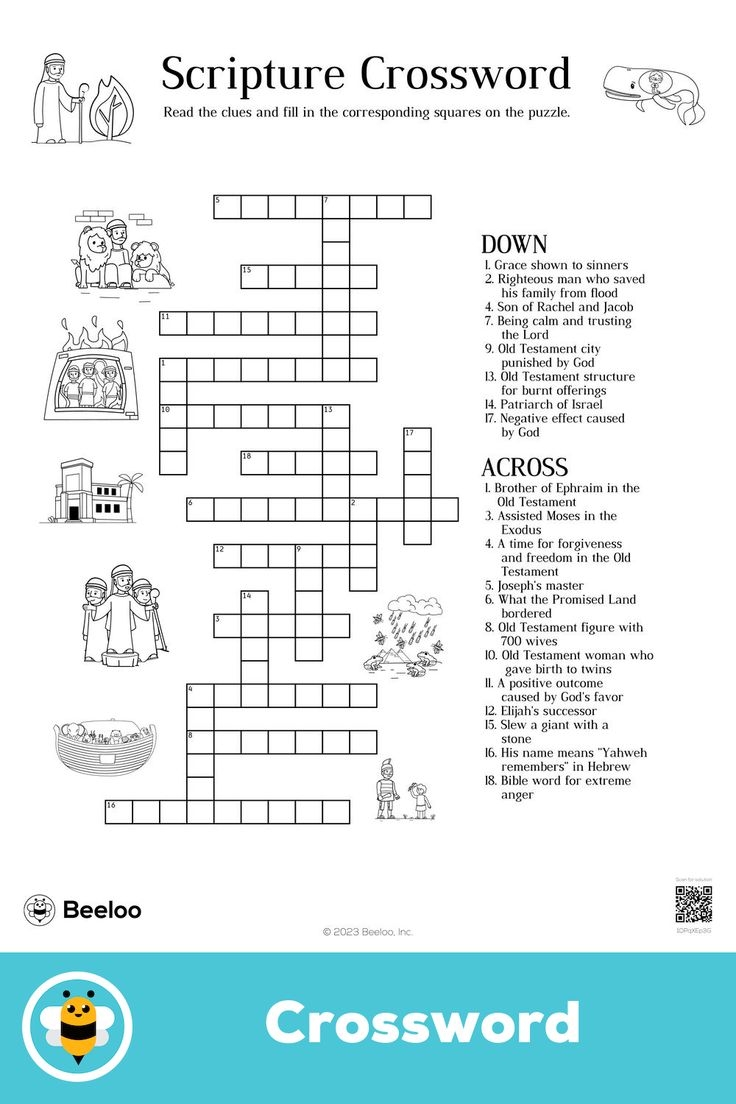 Printable Bible Crossword Puzzles Free