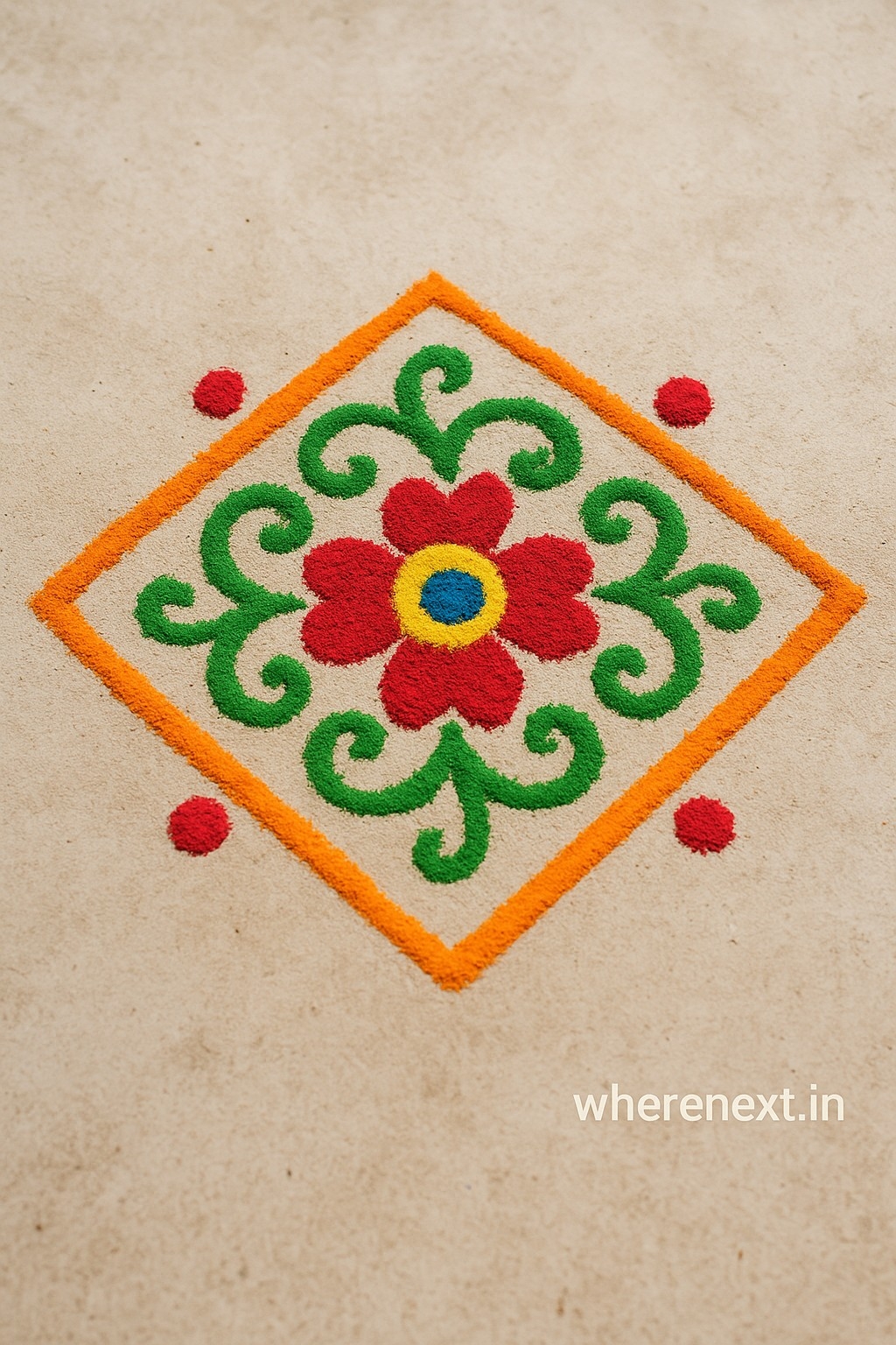 Simple amp Unique Rangoli Designs For Festivals Diwali Ganpati 