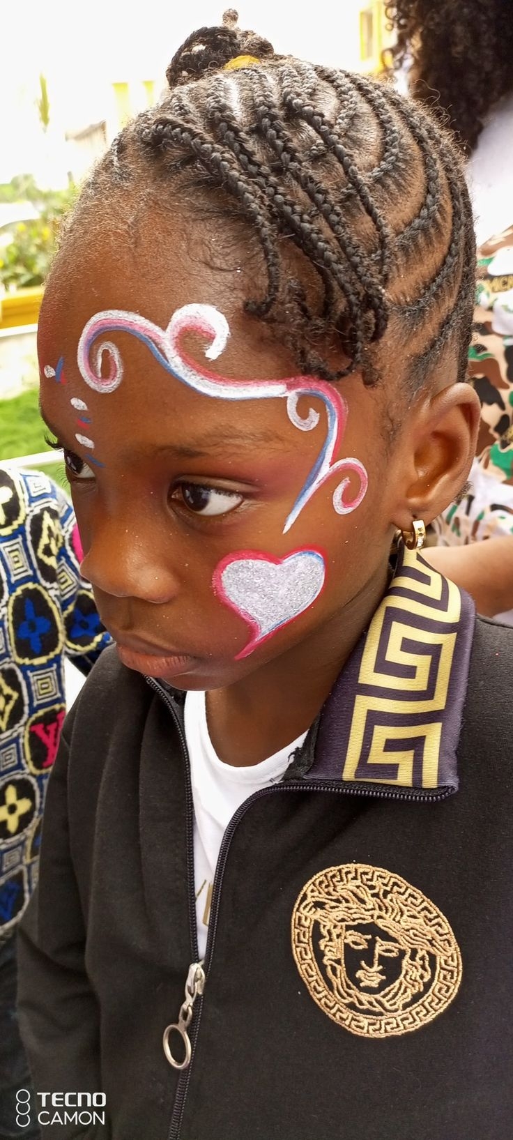 Simple Face Painting Design
