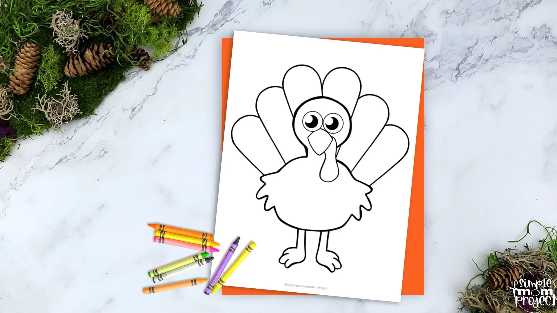 Turkey Printable Template Free