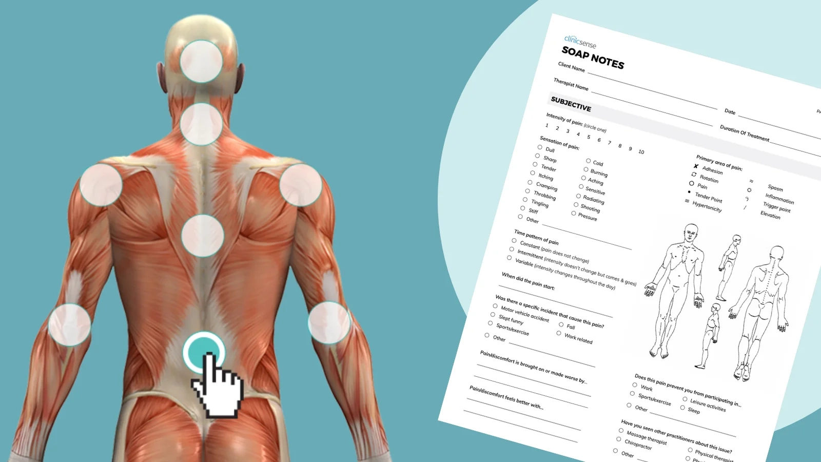 Printable Massage Therapy Soap Notes Template