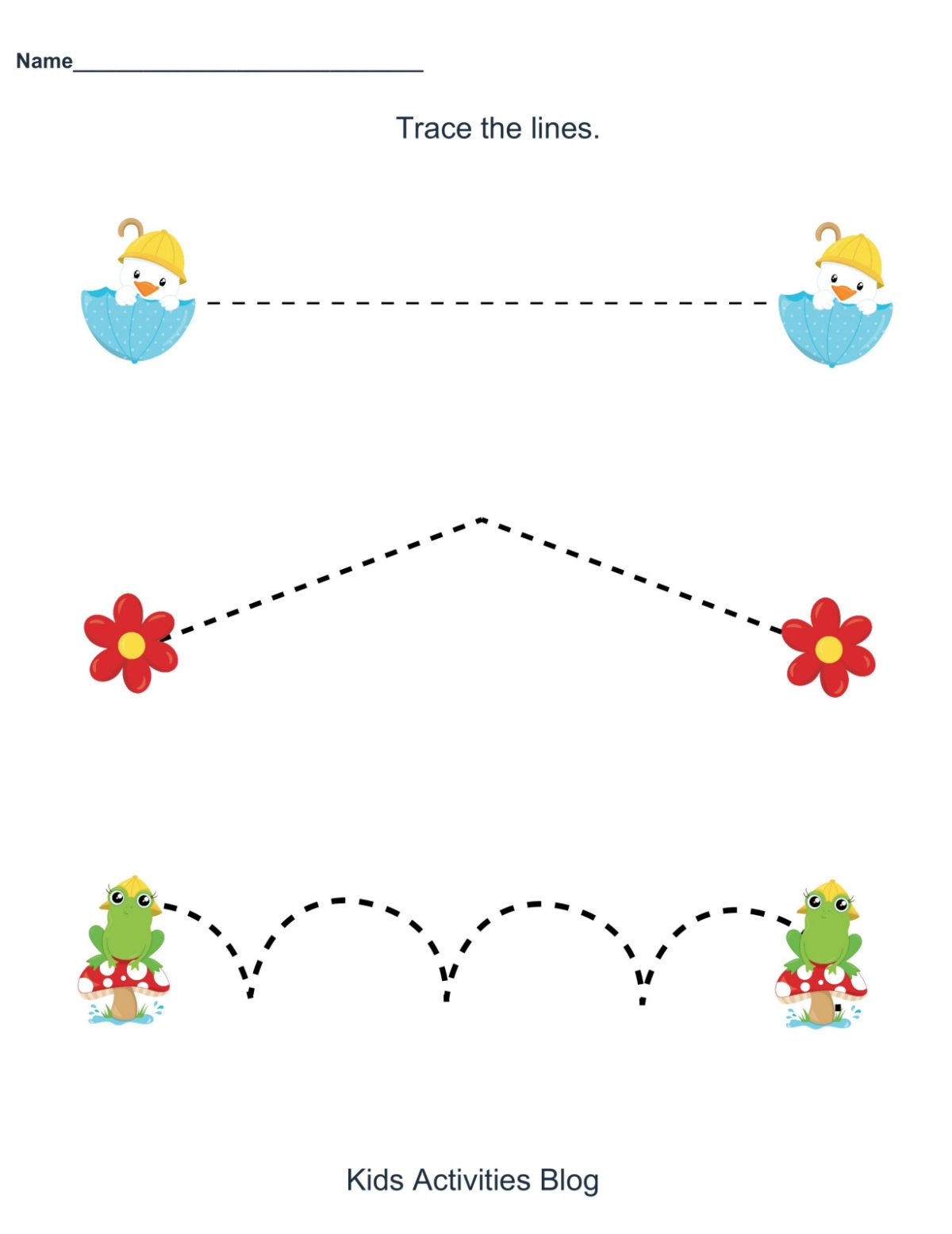 Spring Printable Preschool amp Kindergarten Worksheet Pack Kids 