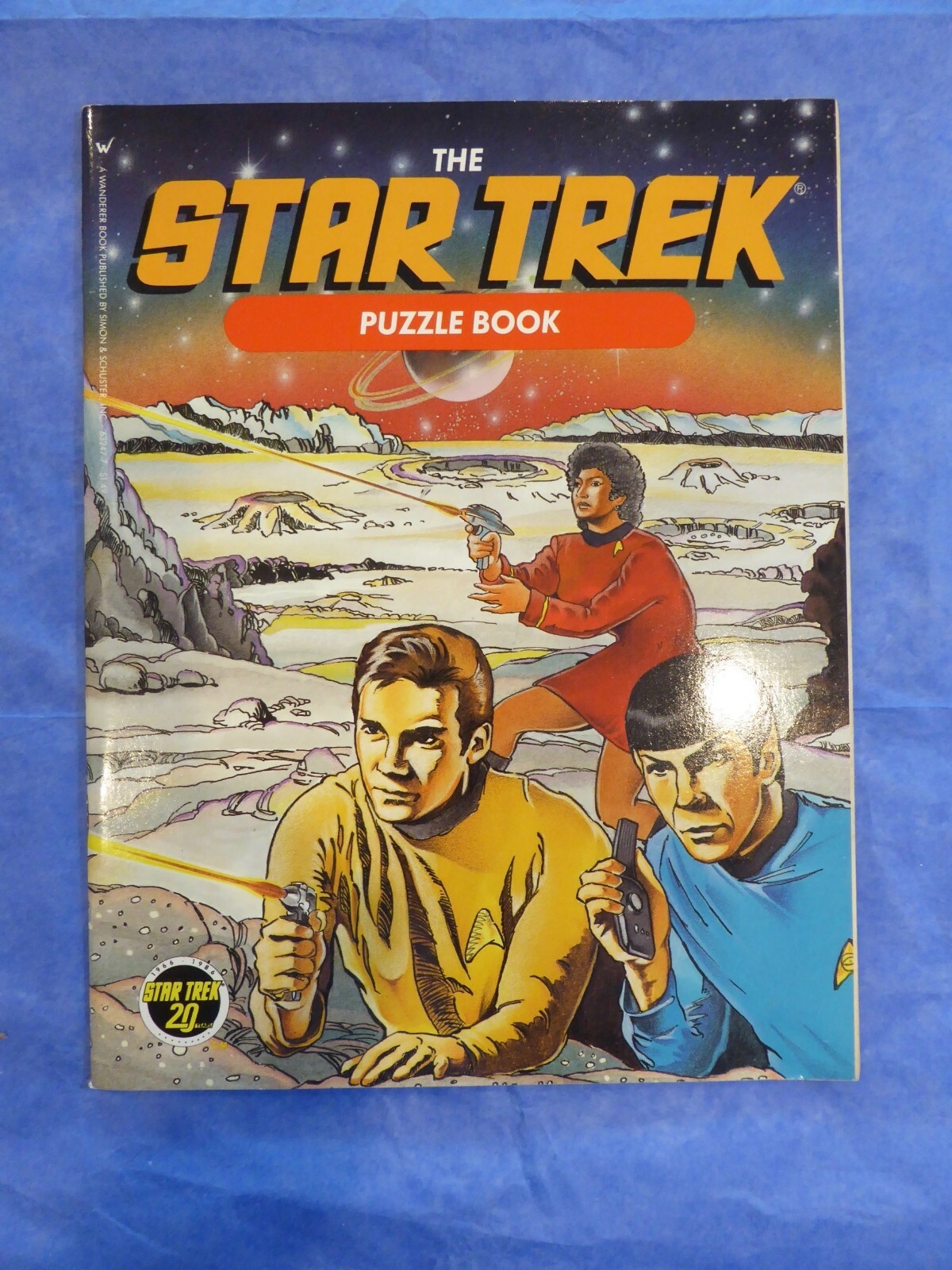Star Trek Puzzle Book 1986 Star Trek 20 Years EBay