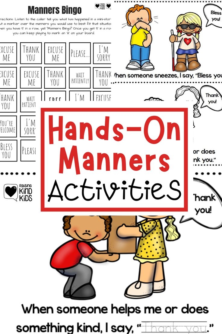 Teach Good Manners In A Fun Hands On Way With This