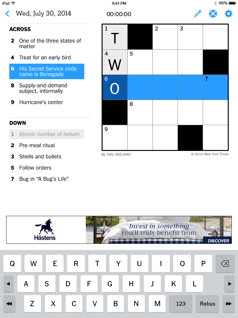 The New York Times Launches Free Daily Mini Crossword Puzzle As 