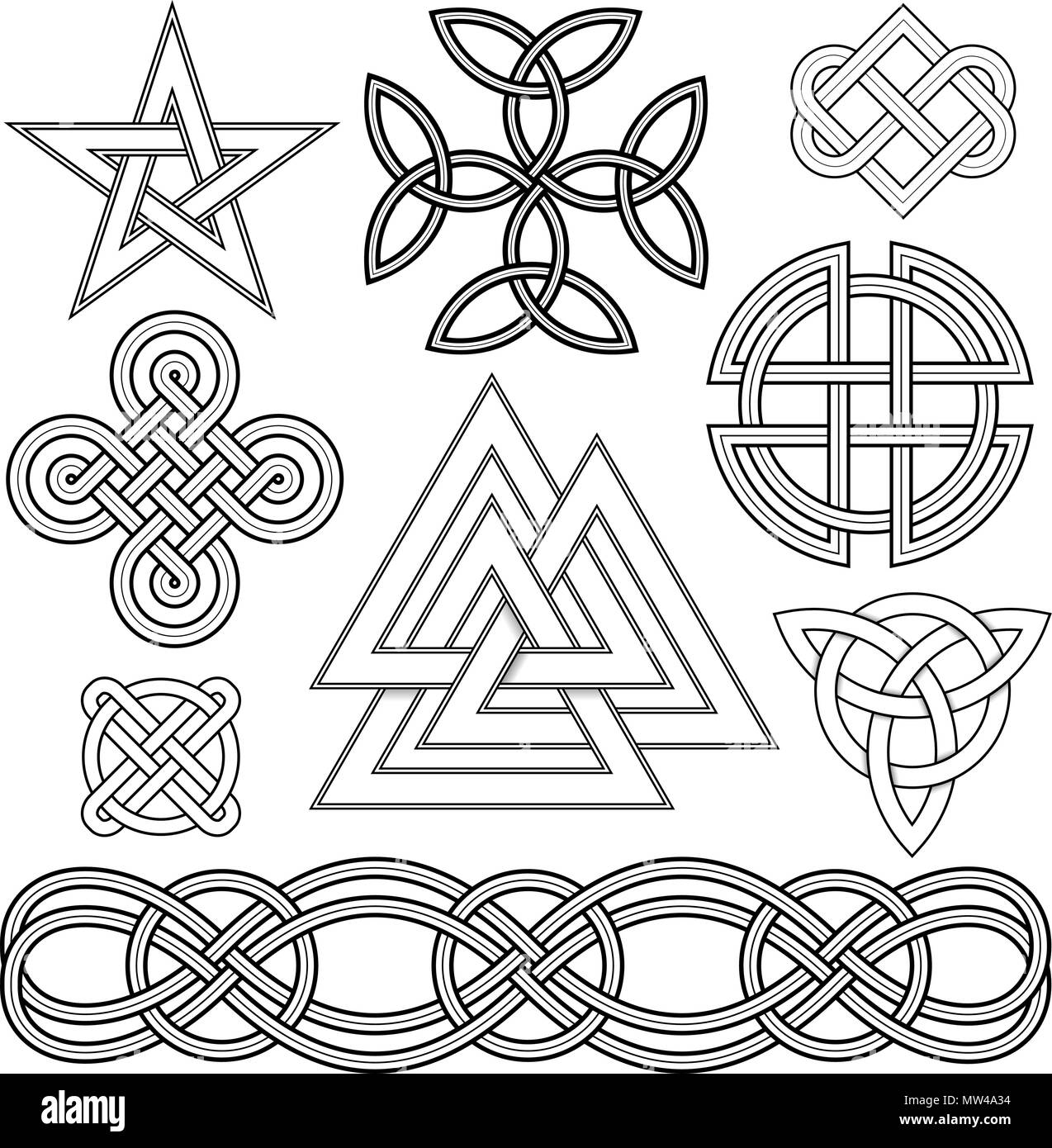 Traditional Celtic Design Hi res Stock Photography And Images Alamy