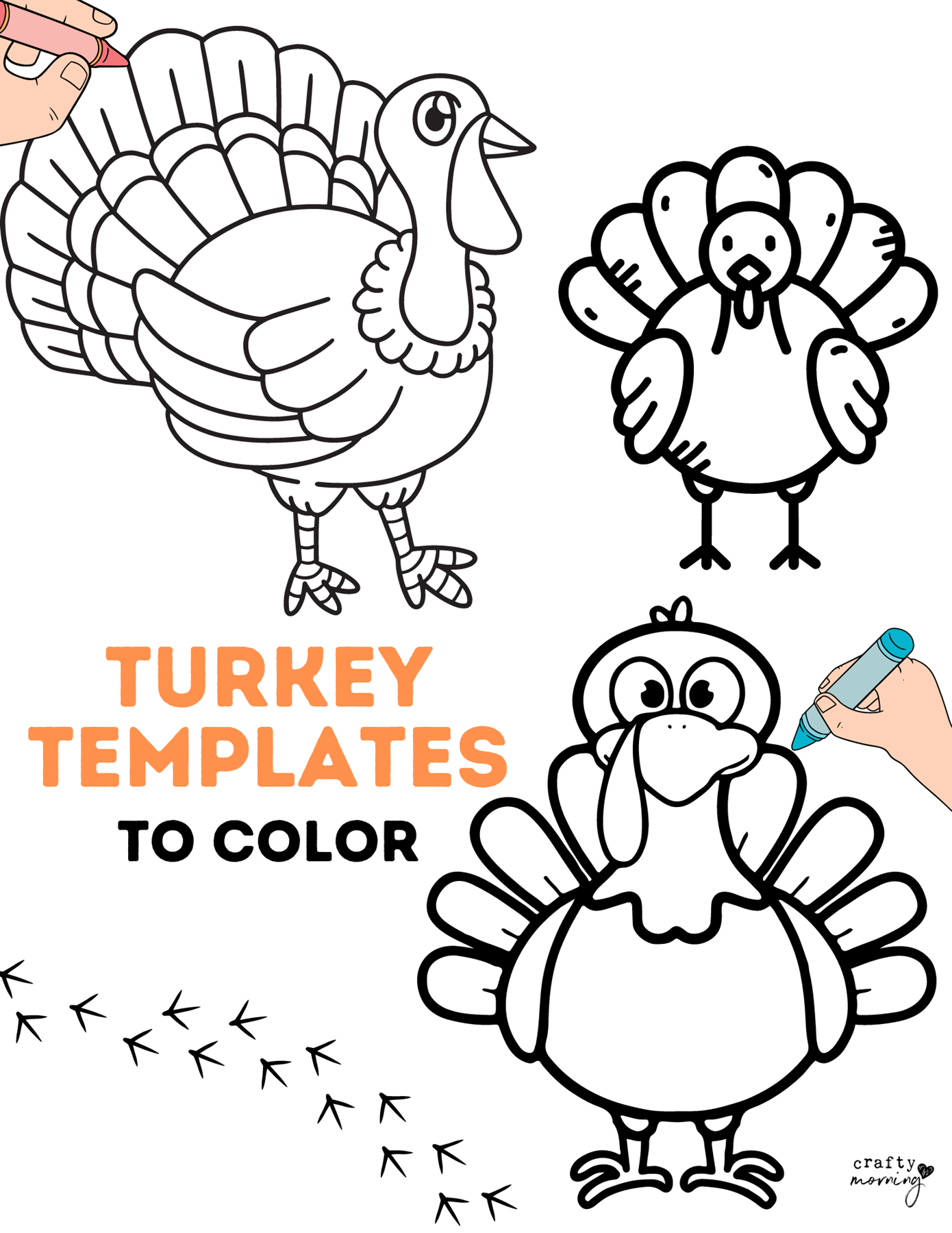 Turkey Template Printable